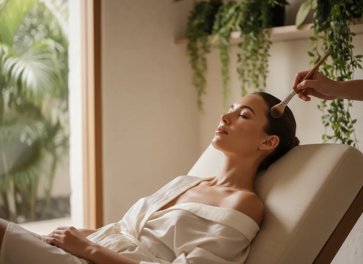 UBUD relaxing soft glam beauty session
